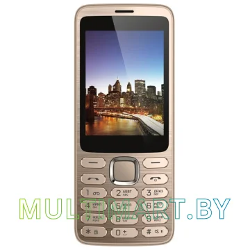 Мобильный телефон Vertex D570 (золотистый)